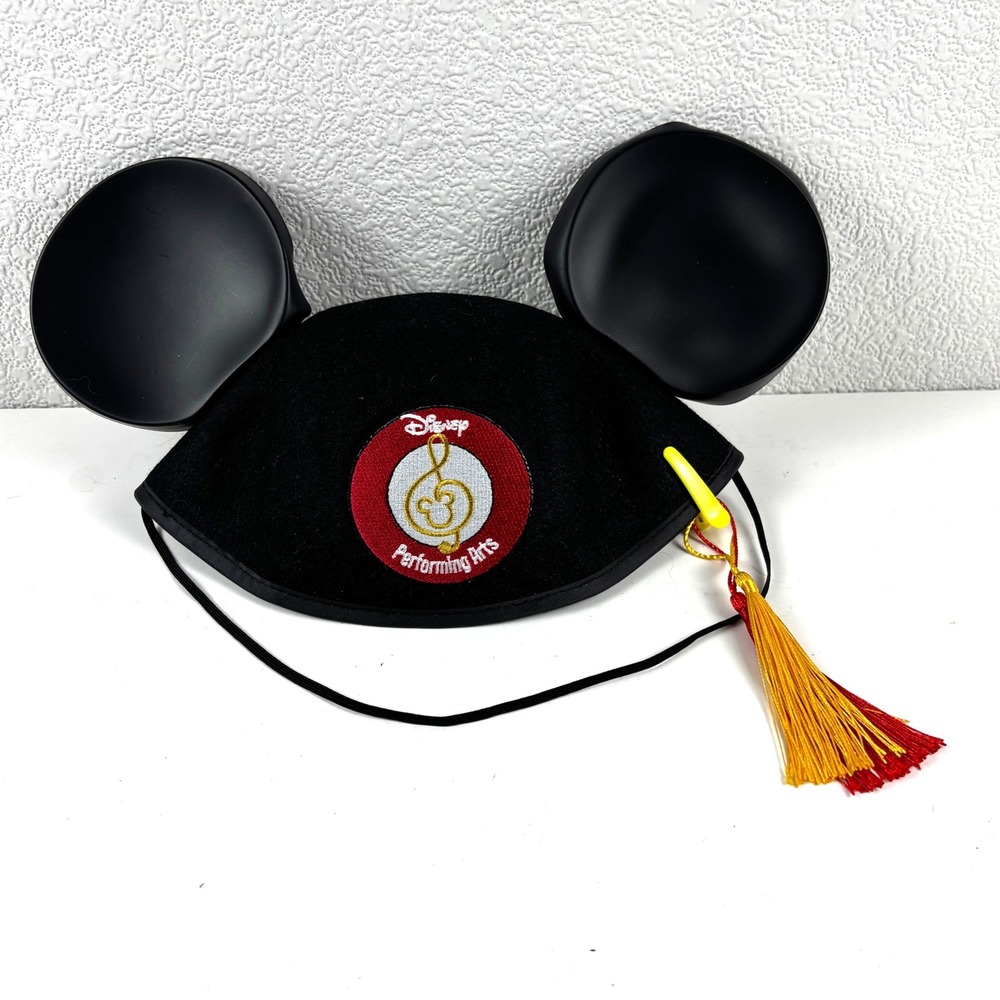 Disney Ear Hat Adult 56cm Black Performing Arts‎ Tassel Mickey Mouse